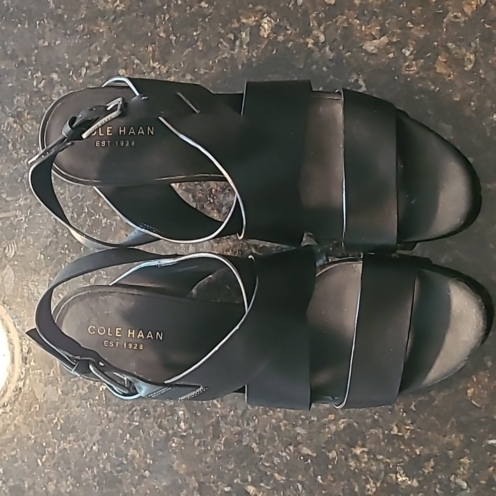 Cole Haan Black Size 7 Wedge Heels